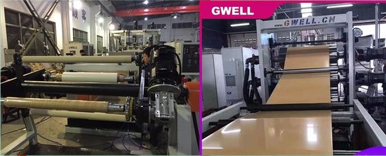 PLA διασπάσιμη παραγωγής μηχανή εξώθησης φύλλων μηχανών Polylactic όξινη πλαστική για το φύλλο φουσκαλών καλαθακιών με φαγητό
