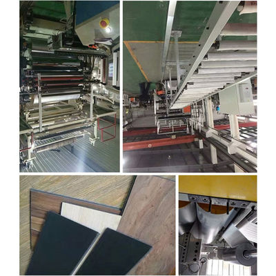 Πάτωμα PVC γραμμών παραγωγής δαπέδων PVC που κάνει τη διαδικασία παραγωγής μηχανών