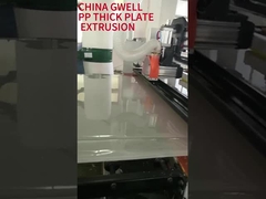 Μηχανή εκτόξευσης πλάκας πάχους 3-8 mm PP