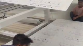 Χώρος παραγωγής ινδικού φύλλου διακόσμησης GAG πάχους 1mm