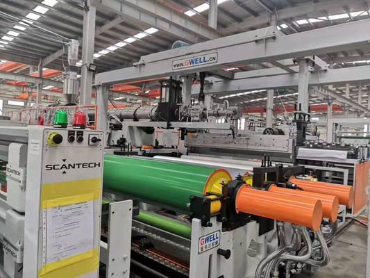 Αγορά Τρία στρώματα Tpu Extrusion Cast Film Making Single Screw Extruder Μηχανή online manufacture