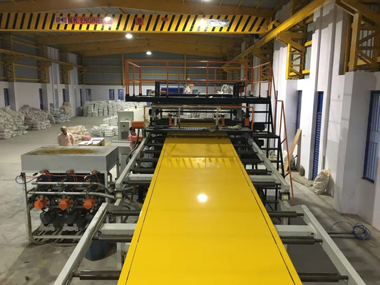 Αγορά Βερνικωμένη PVC στεγών γραμμή 400kg χ εξώθησης πινάκων κεραμιδιών κυματιστή online manufacture