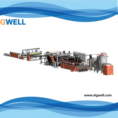 Αγορά GWELL GPPS Quantum Dot Diffuser Plate Extruder Line 2 - 8mm Δυνατότητα 1-3 στρώματα online manufacture