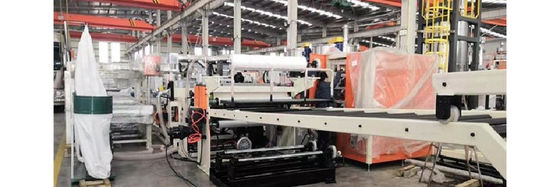 Αγορά Γραμμή Εξώθησης Φύλλων PC Πλάτους 600-1220mm και Πάχους 0.125-3mm με Σχεδιασμό Μονής Βίδας για Υλικά PC PMMA PET GPPS MS online manufacture