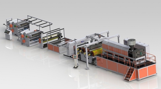 Αγορά Η γραμμή εκτόξευσης πλακών PVC ASA 350kg/h online manufacture