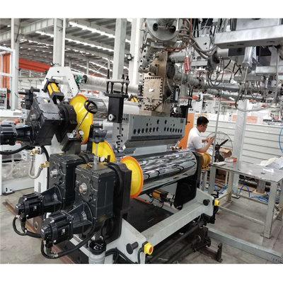 Αγορά Η γραμμή παραγωγής φύλλων PVC PP PE PS ABS 1000kg/h GWELL μηχανή online manufacture