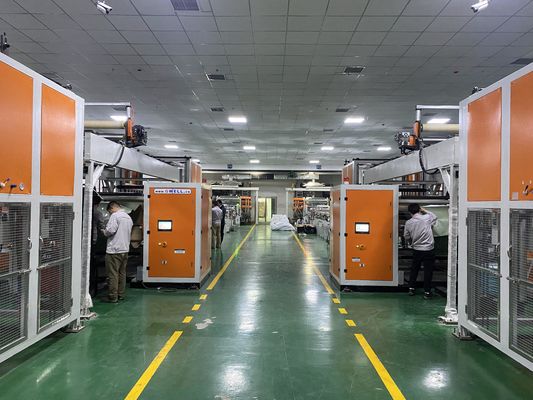 Αγορά Γραμμή Εξώθησης Πλαστικού Φύλλου με Πλάκες Βαθμονόμησης 4 Ομάδων και Ικανότητα Εξώθησης 350kg/h για Πάχος 0.5-1.5mm online manufacture