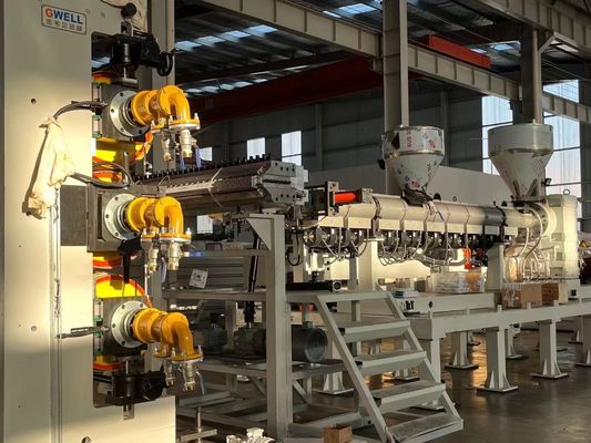 Αγορά Η γραμμή εκτόξευσης πλάκας ABS HDPE πάχους 1-10 mm με μονό βίδα για την παραγωγή πλαστικών πλακών υψηλής ποιότητας online manufacture