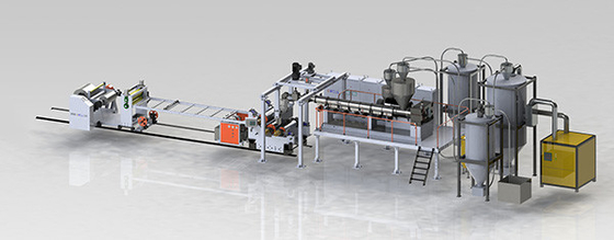 Αγορά Μηχανή εκτόξευσης φύλλων PET με μία βίδα online manufacture