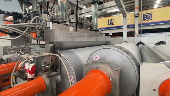 Αγορά GWELL EVA/POE/EPE Ενσωματωτική γραμμή ακτάσεως ηλιακής ταινίας με πλάτος 2200 mm, πάχος 0,3-1 mm και γραμμική ταχύτητα 15 m/min για την ενσωμάτωση φωτοβολταϊκών μονάδων online manufacture