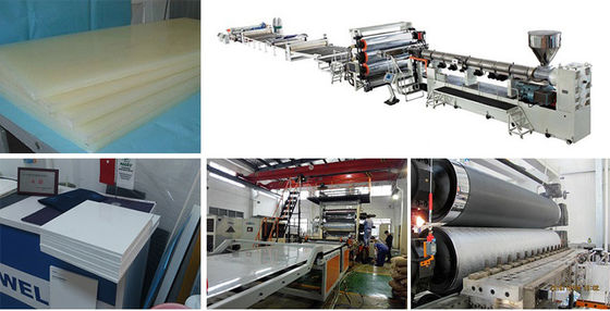 Αγορά Hdpe PE ABS PP εξωθητές φύλλων που διαφημίζουν τη γραμμή εξώθησης πινάκων online manufacture