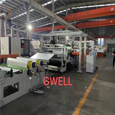 Αγορά Τρία στρώματα Tpu Extrusion Cast Film Making Machine Single Screw Extruder online manufacture