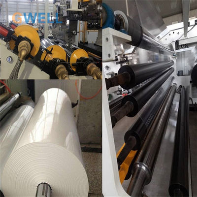 Αγορά Α-Β-Α 3 στρώσεις συνεξόρυξη PP Blister Sheet Extrusion Line με πλάτος 800-1500mm και απόδοση 300-700kg/h για συσκευασίες τροφίμων online manufacture